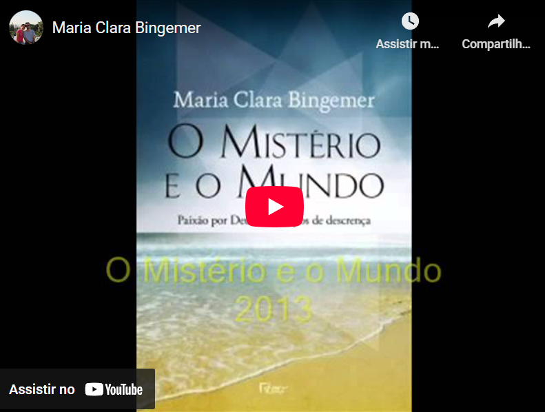 Vídeo sobre a teóloga Maria Clara Bingemer, apresentado pelo prof. Cláudio de Oliveira Ribeiro da Faculdade de Teologia da Universidade Metodista de São Paulo –